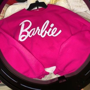 “Barbie” Long Sleeved Crop Top